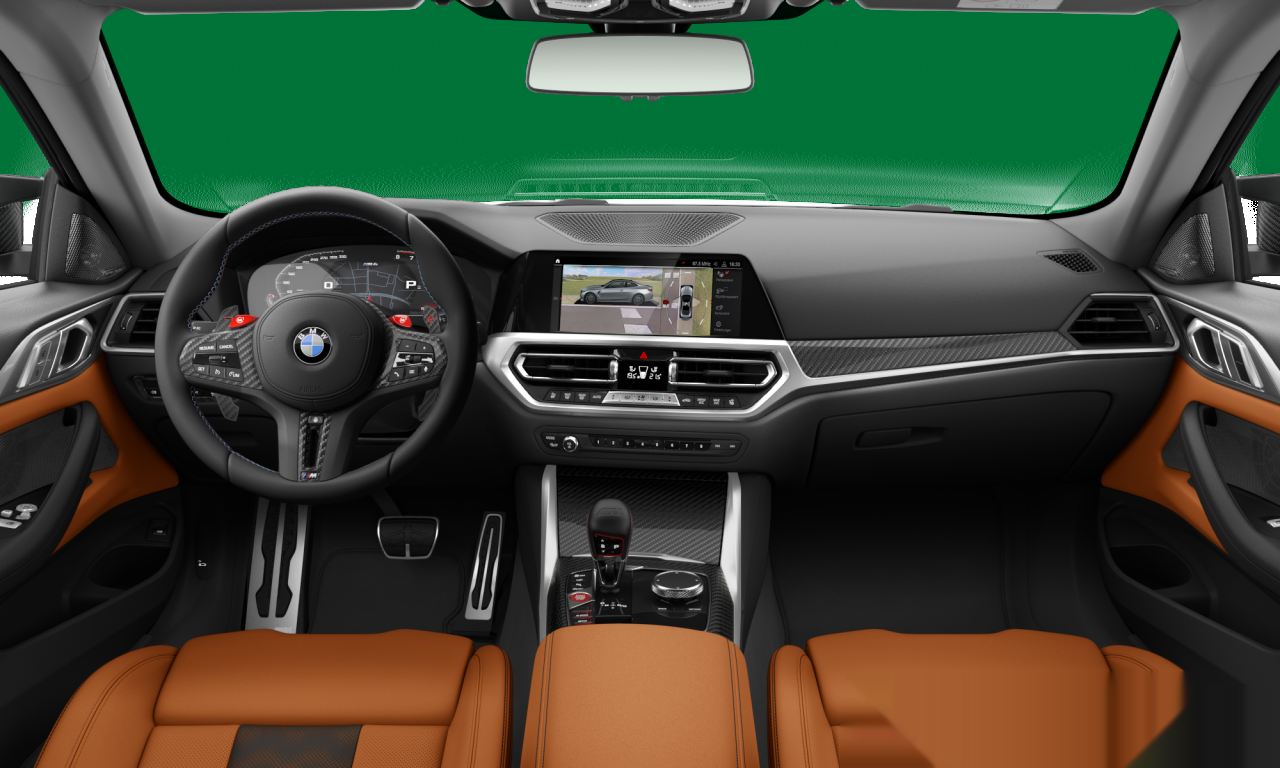 Interior of 2021 BMW M4 Competition (G82), VIN WBS31AZ020CG89648
