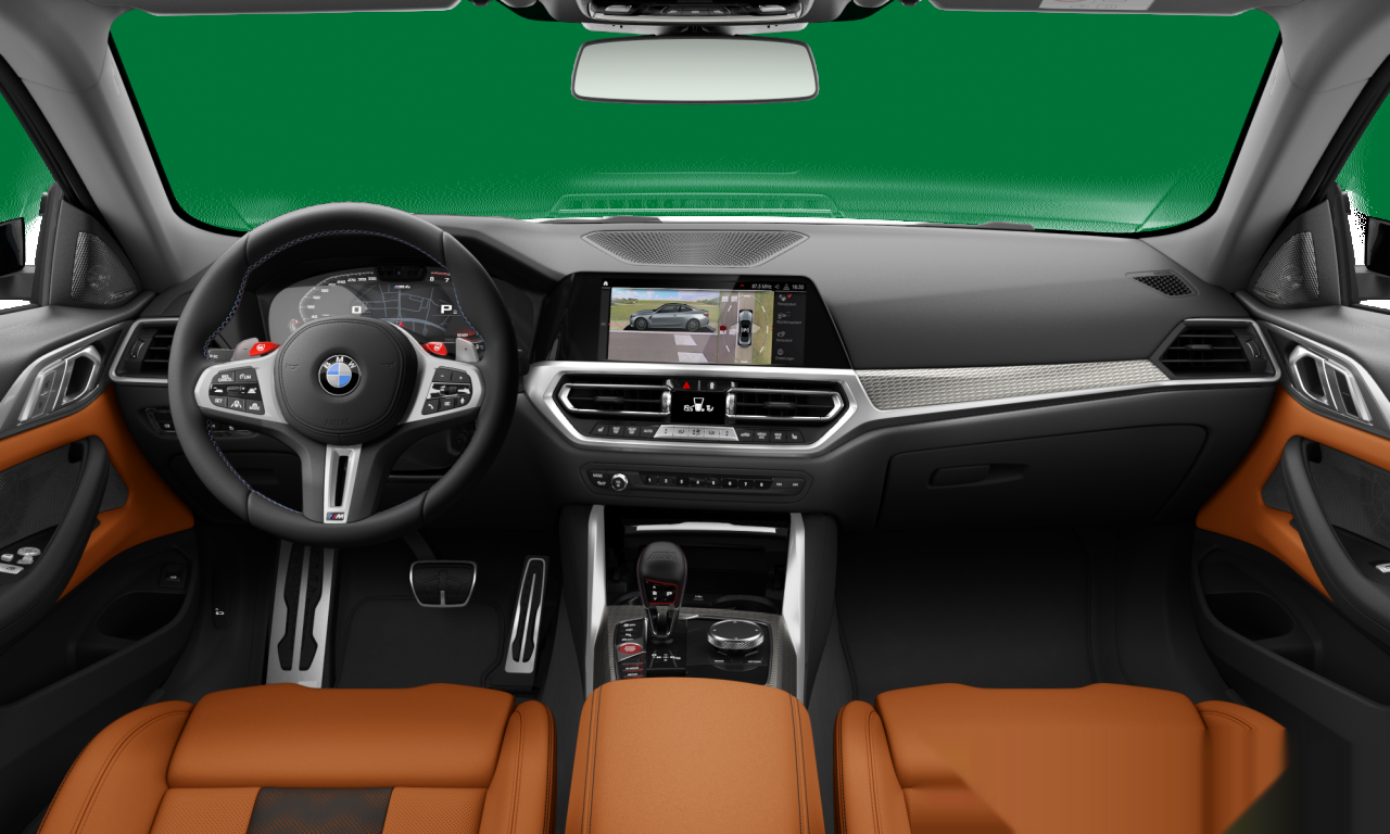 Interior of BMW M4 Competition (G82), VIN WBS31AZ02NCK28440