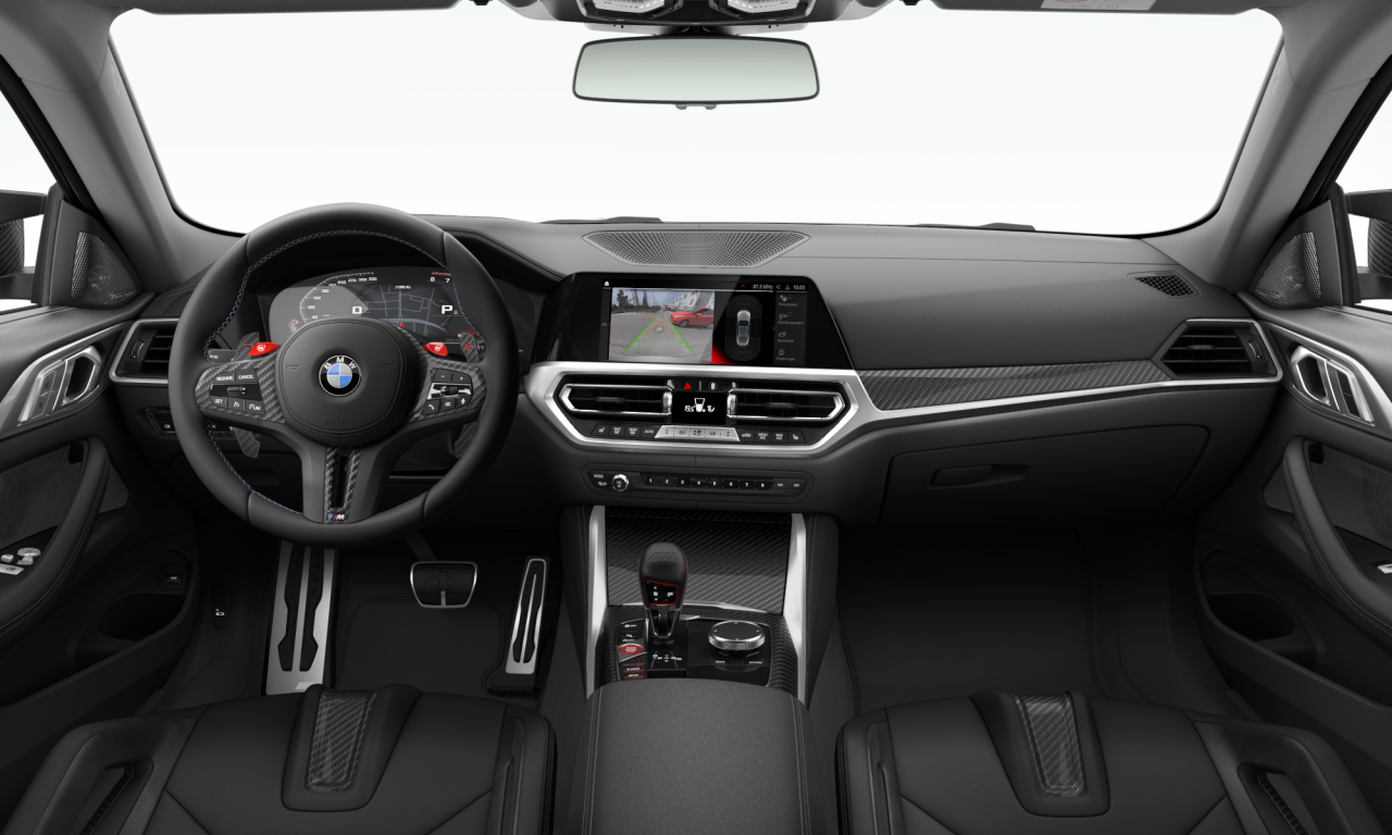 Interior of BMW M4 Competition (G82), VIN WBS31AZ090CG86990