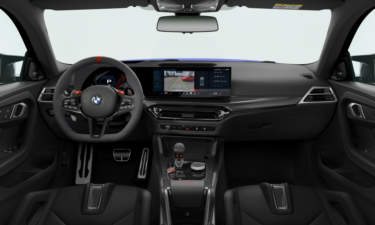 Interior of BMW M2 CS (G87 (MUE)), VIN WBS31DM0008F98714