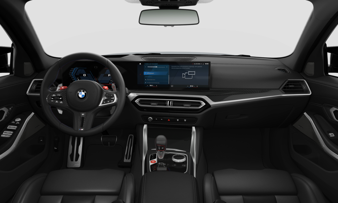 Interior of BMW M3 Competition (G80), VIN WBS32AY080FR71741