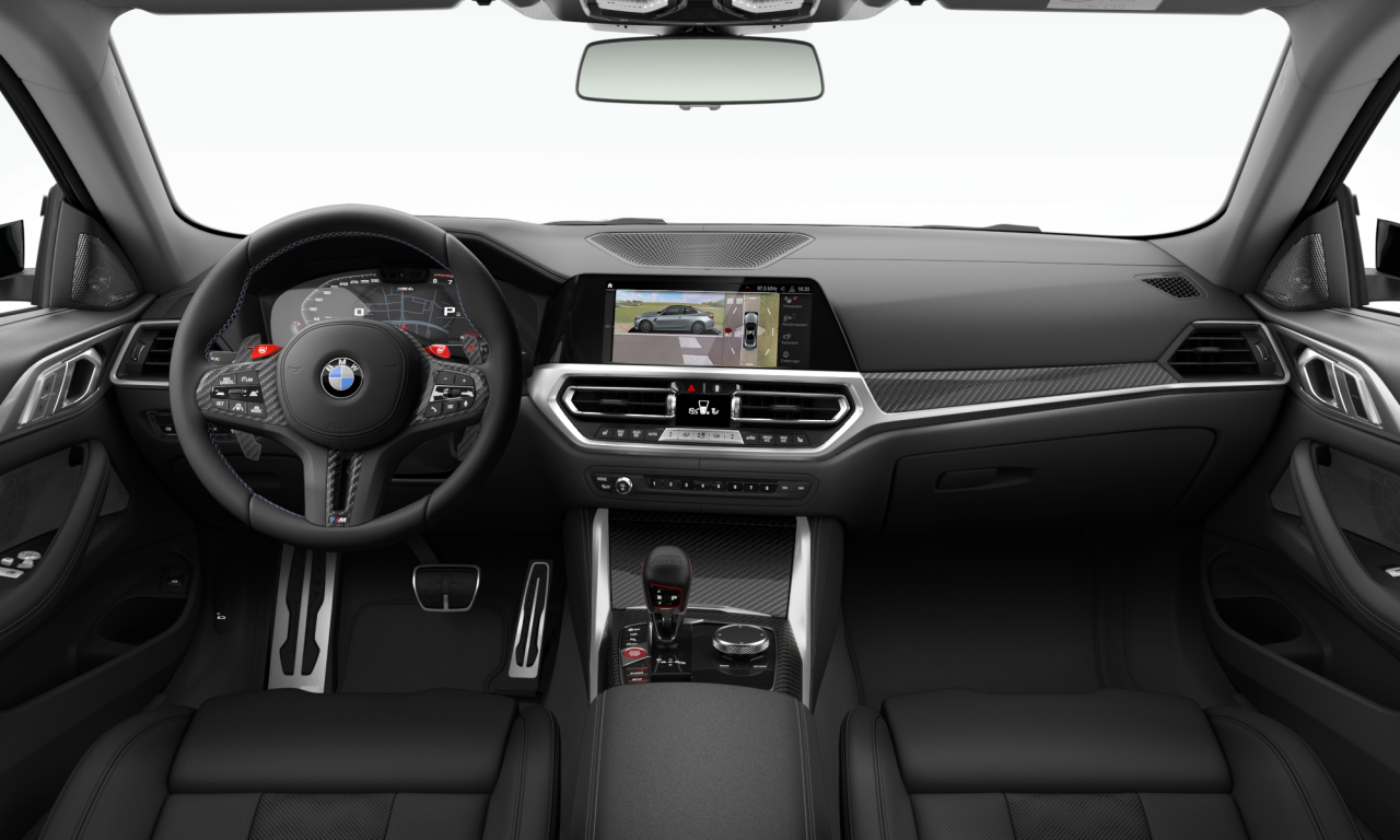 Interior of BMW M4 Competition (G82), VIN WBS32AZ000CF96575