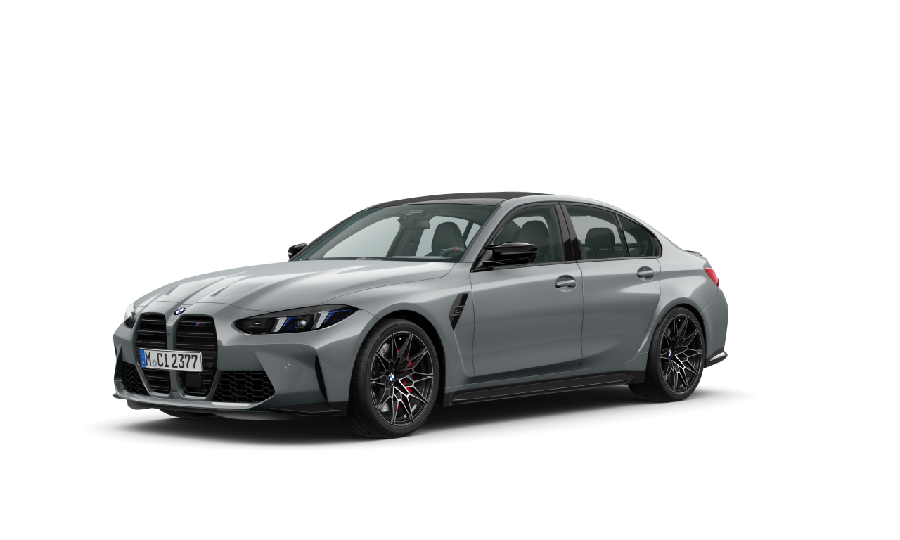 Exterior of BMW M3 Competition M xDrive (G80 (MUE)), VIN WBS32HJ090FW40542