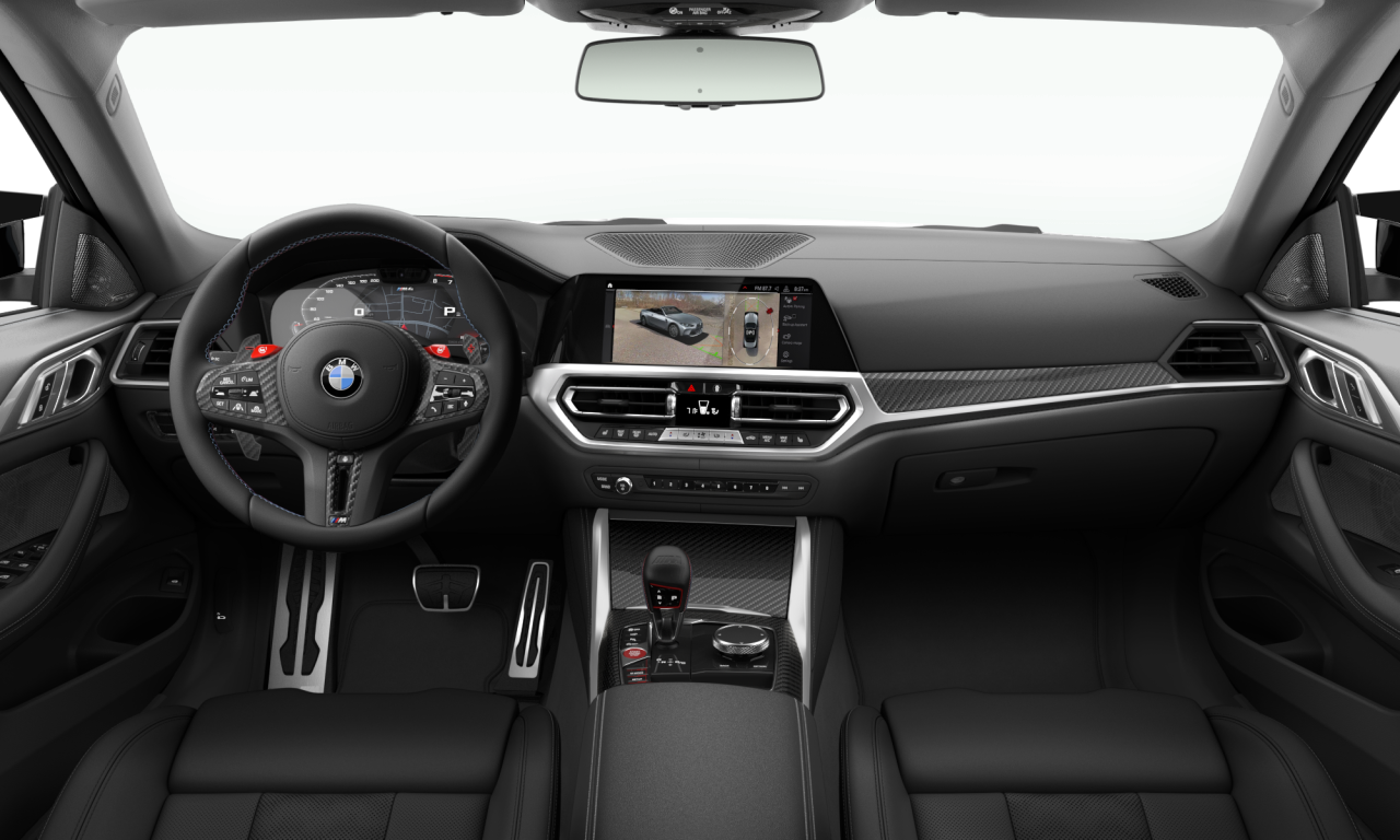 Interior of BMW M4 Competition M xDrive (G83), VIN WBS33BA07PCM46758