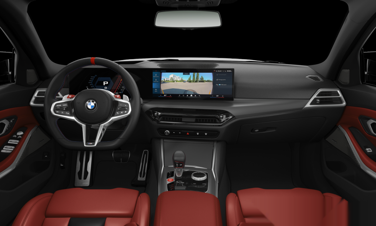 Interior of BMW M3 Competition M xDrive (G80 (MUE)), VIN WBS33HJ04TFV51558