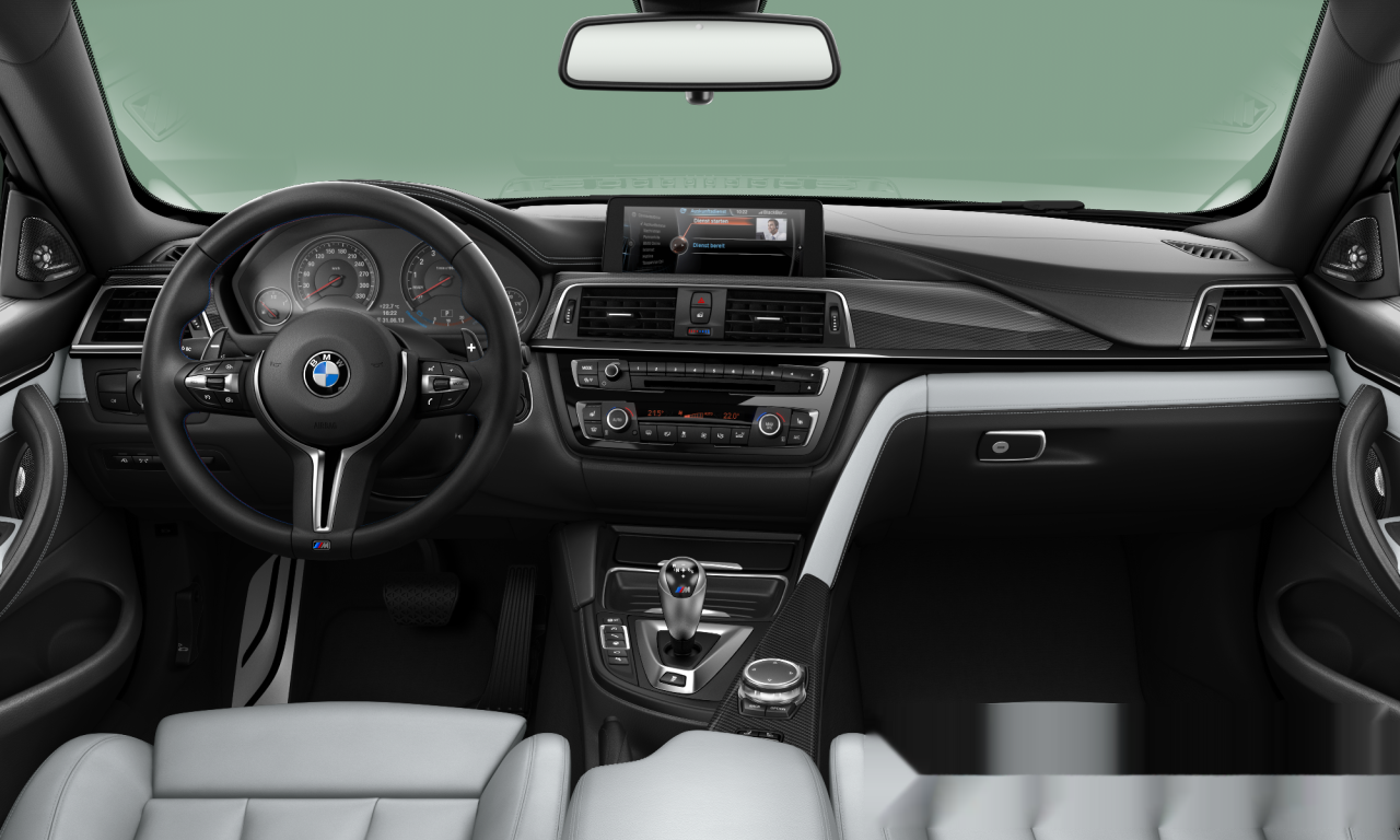 Interior of BMW M4 (F83), VIN WBS3U920705A07691