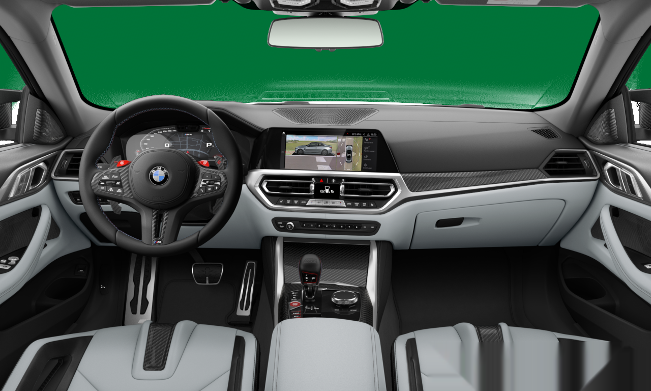 Interior of BMW M4 Competition M xDrive (G82), VIN WBS42AZ010CK76022