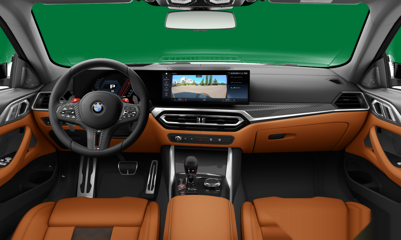 Interior of BMW M4 Competition M xDrive (G82), VIN WBS42AZ090CR93297