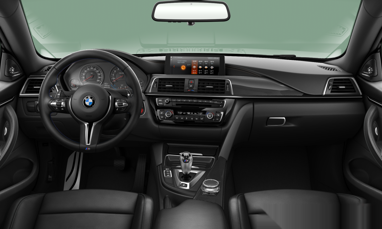 Interior of 2017 BMW M4 (F82 (MUE)), VIN WBS4Y9C5XJAC86775