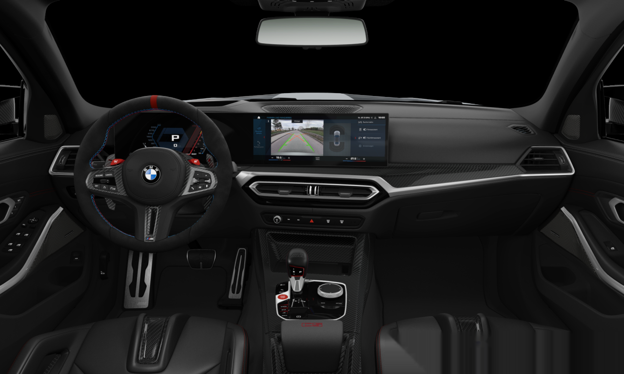 Interior of BMW M3 CS (G80), VIN WBS62AY040FS51950