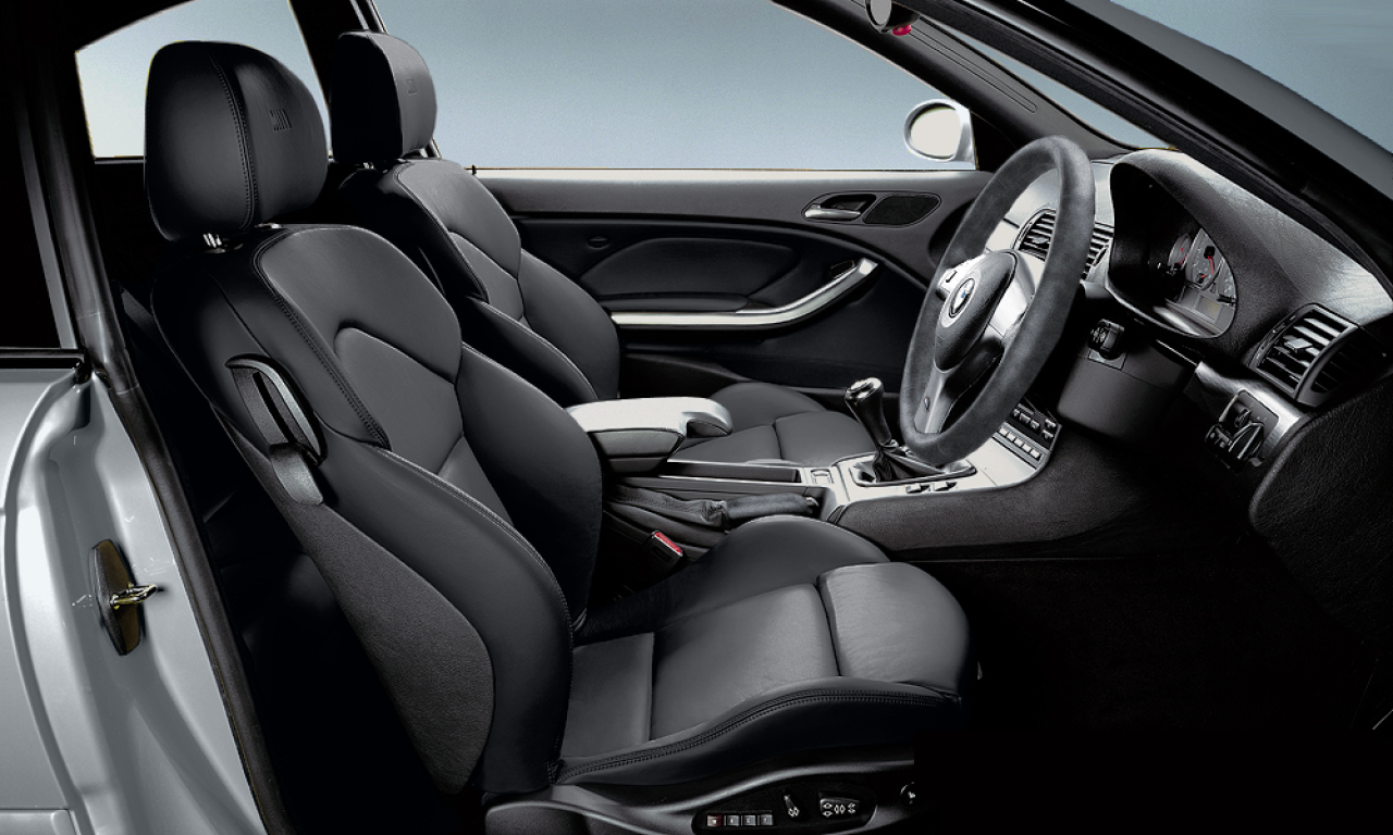 Interior of BMW M3 (E46 (2)), VIN WBSBL92090JR09651