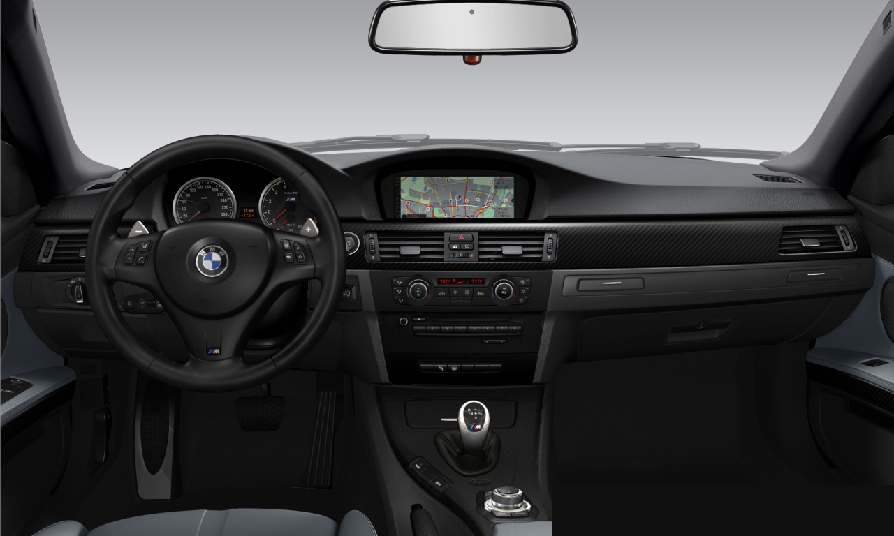 Interior of 2011 BMW M3 (E92 (M3)), VIN WBSKG91070E686380