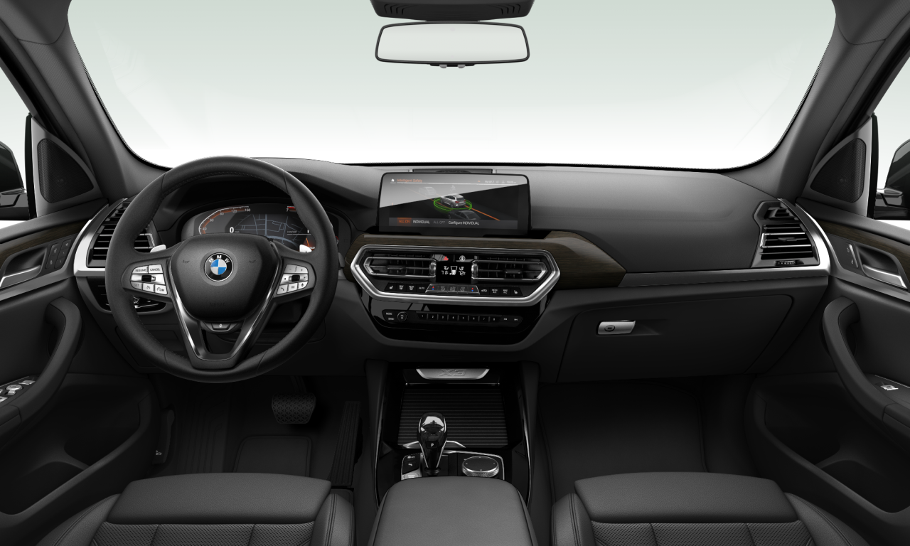Interior of BMW X3 xDrive30i (G01 (MUE)), VIN WBX57DP00NN175490