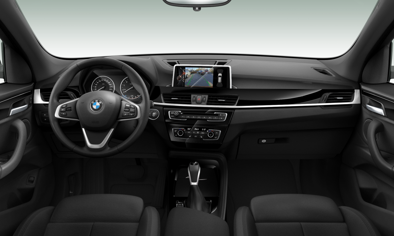 Interior of BMW X1 xDrive28i (F48), VIN WBXHT3C31G5E53712