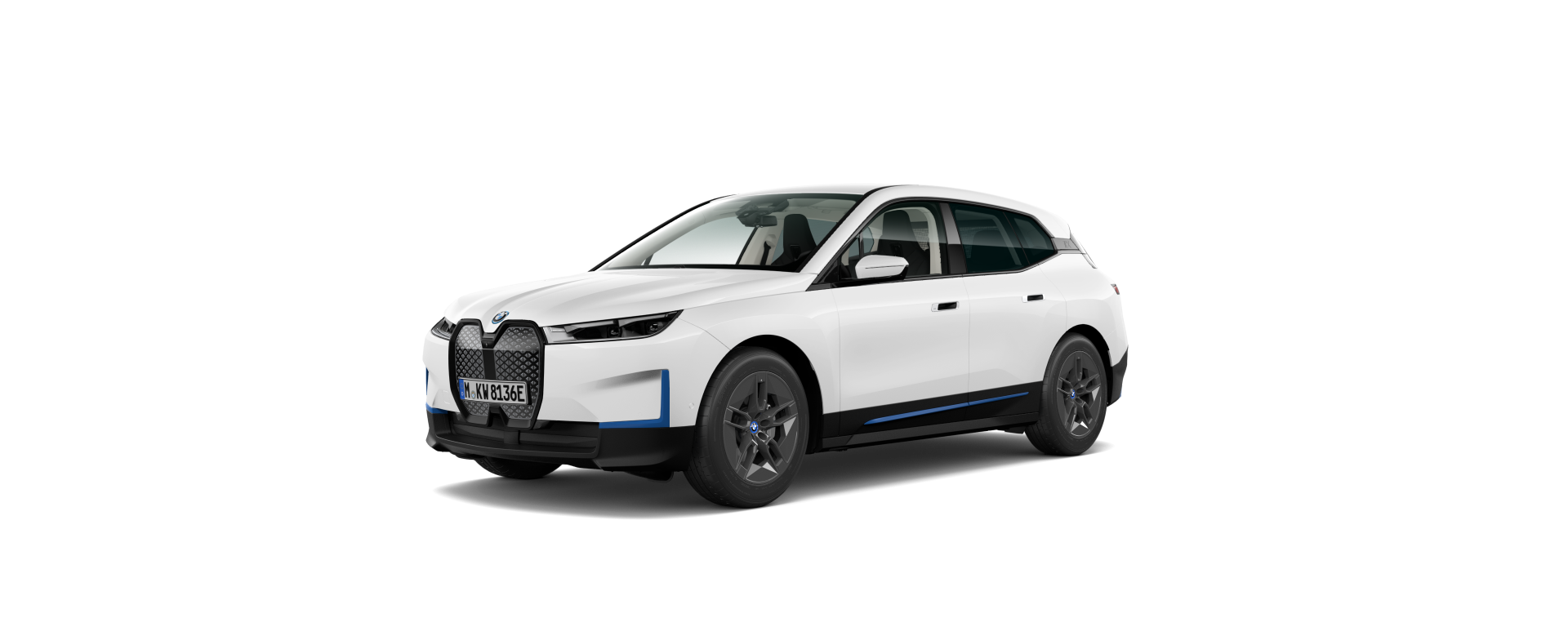 Exterior of BMW iX xDrive40 (I20), VIN WBY11CF000CM31171