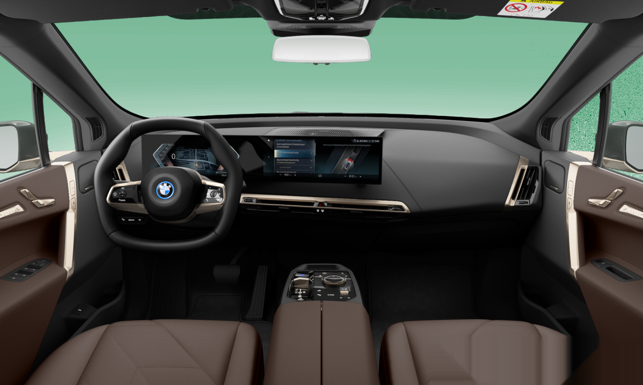 Interior of BMW iX xDrive40 (I20), VIN WBY11CF0X0CJ92650