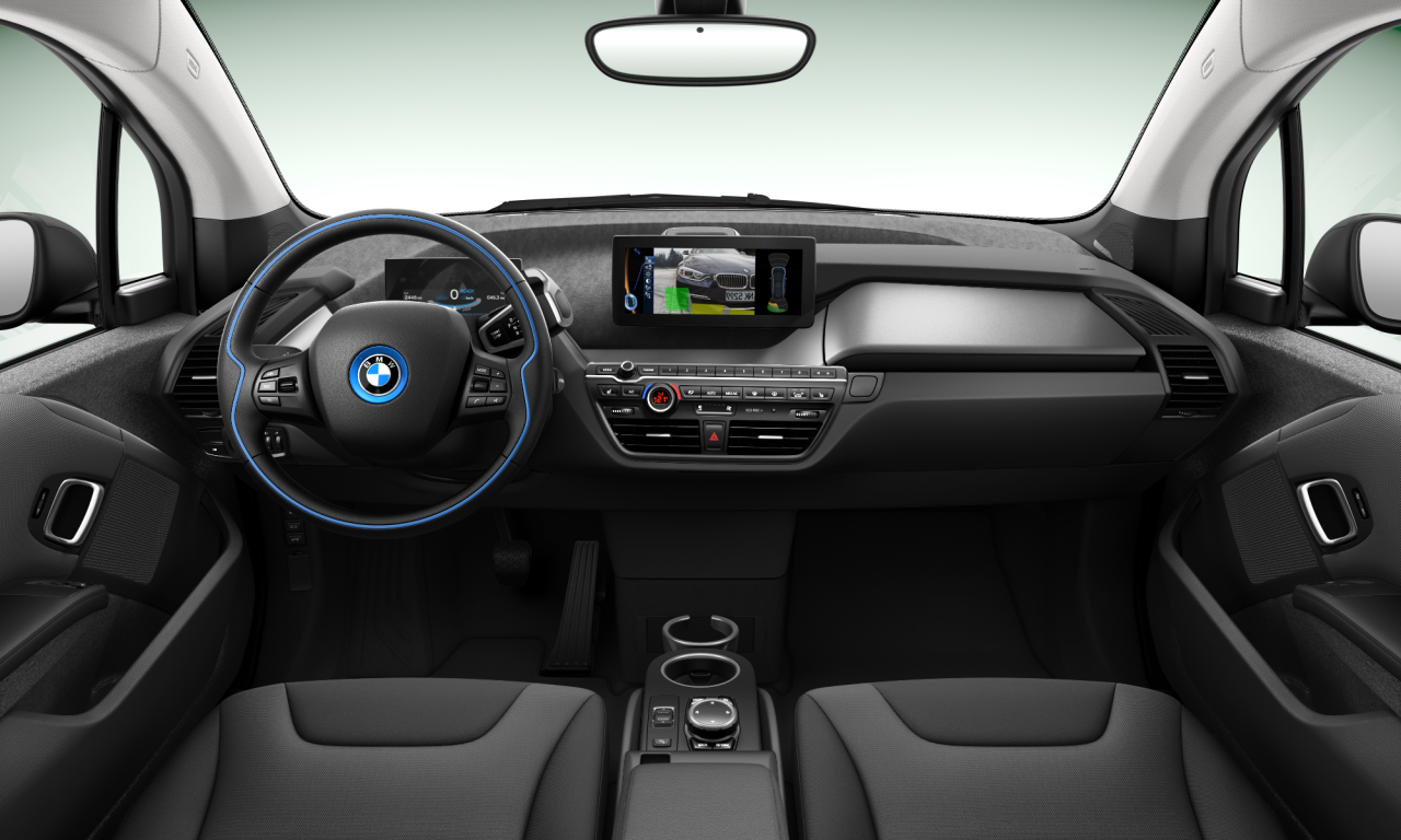 Interior of 2015 BMW i3 (I01), VIN WBY1Z21070V308630