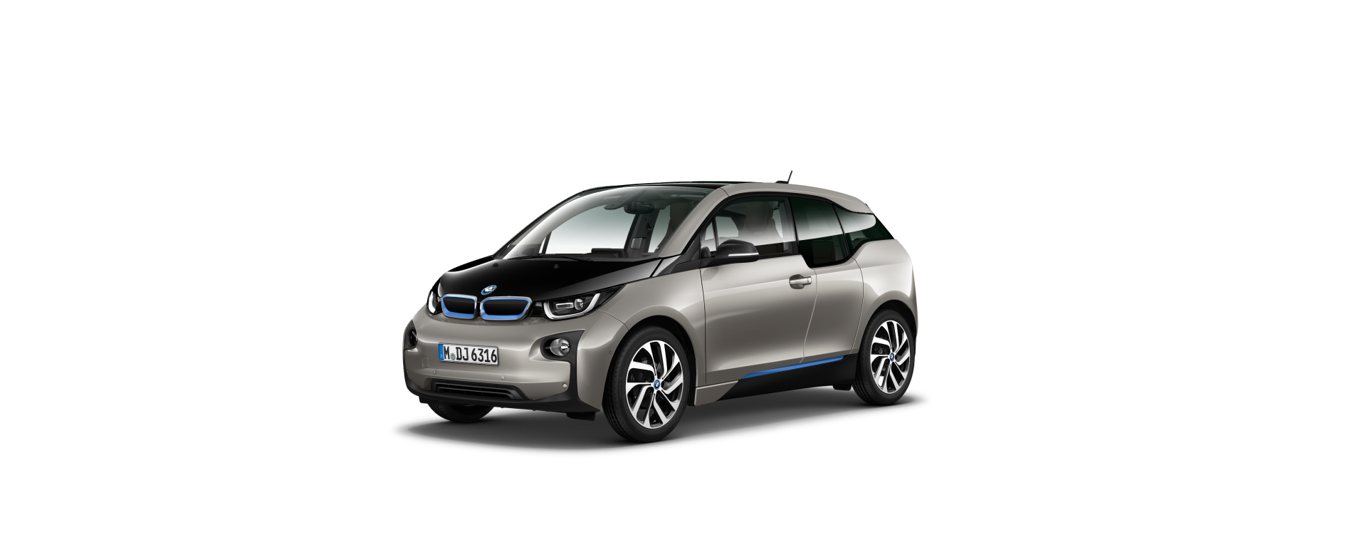 Exterior of BMW i3 (I01), VIN WBY1Z21070V308918