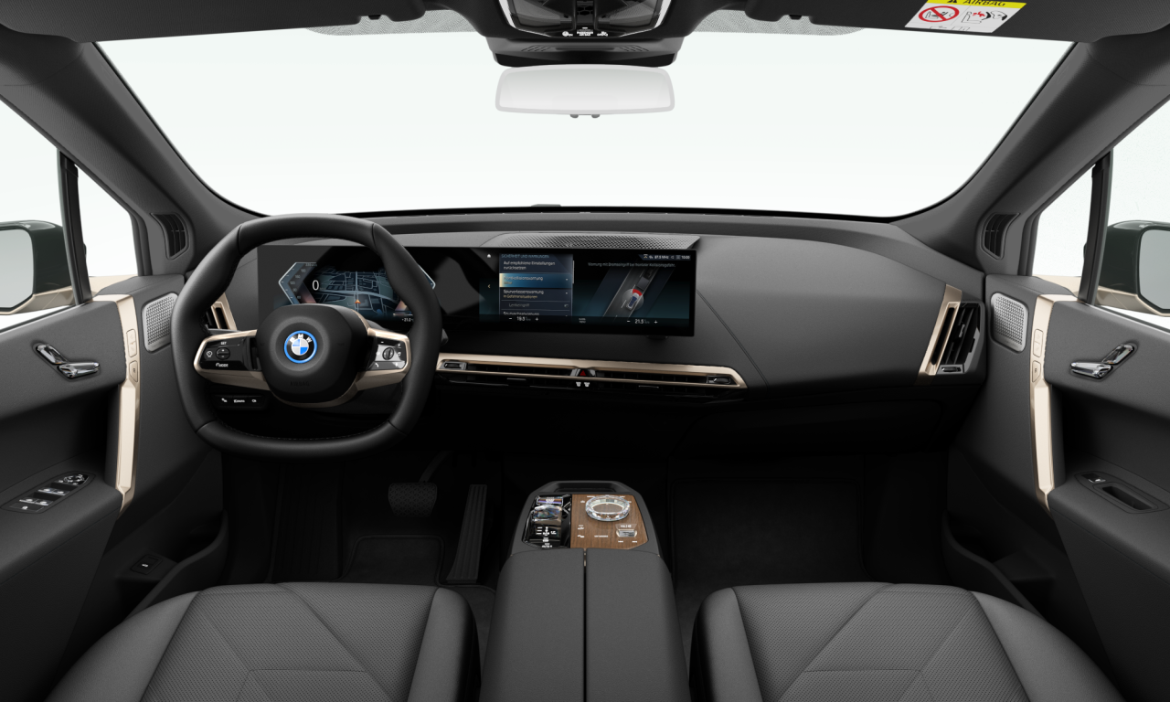 Interior of BMW iX xDrive50 (I20), VIN WBY21CF05PCM11917
