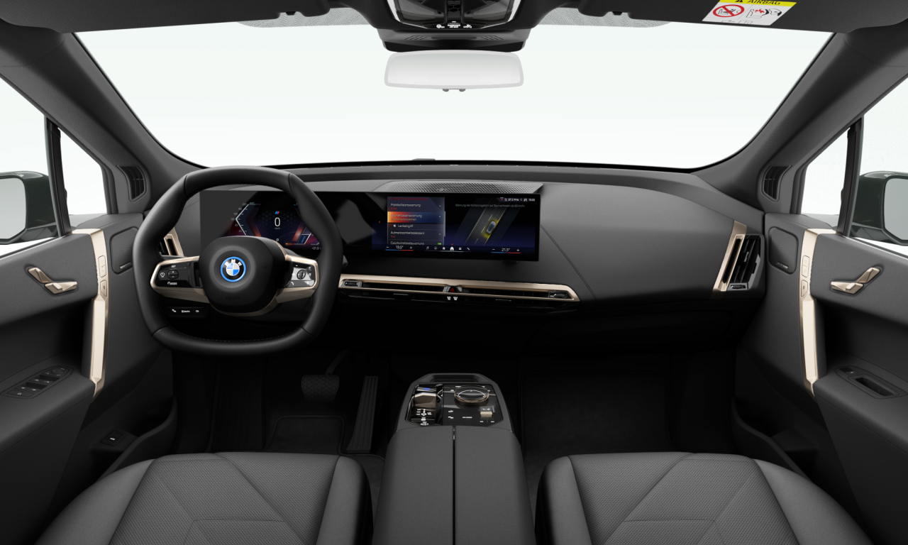 Interior of BMW iX xDrive50 (I20), VIN WBY22CF0X0CR05970