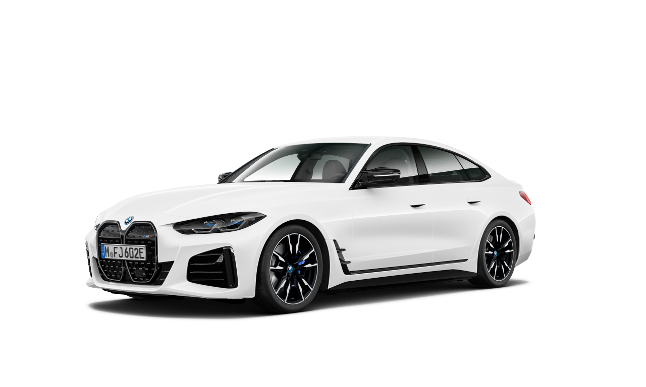 Exterior of BMW i4 M50 (G26), VIN WBY31AW01NFN03191