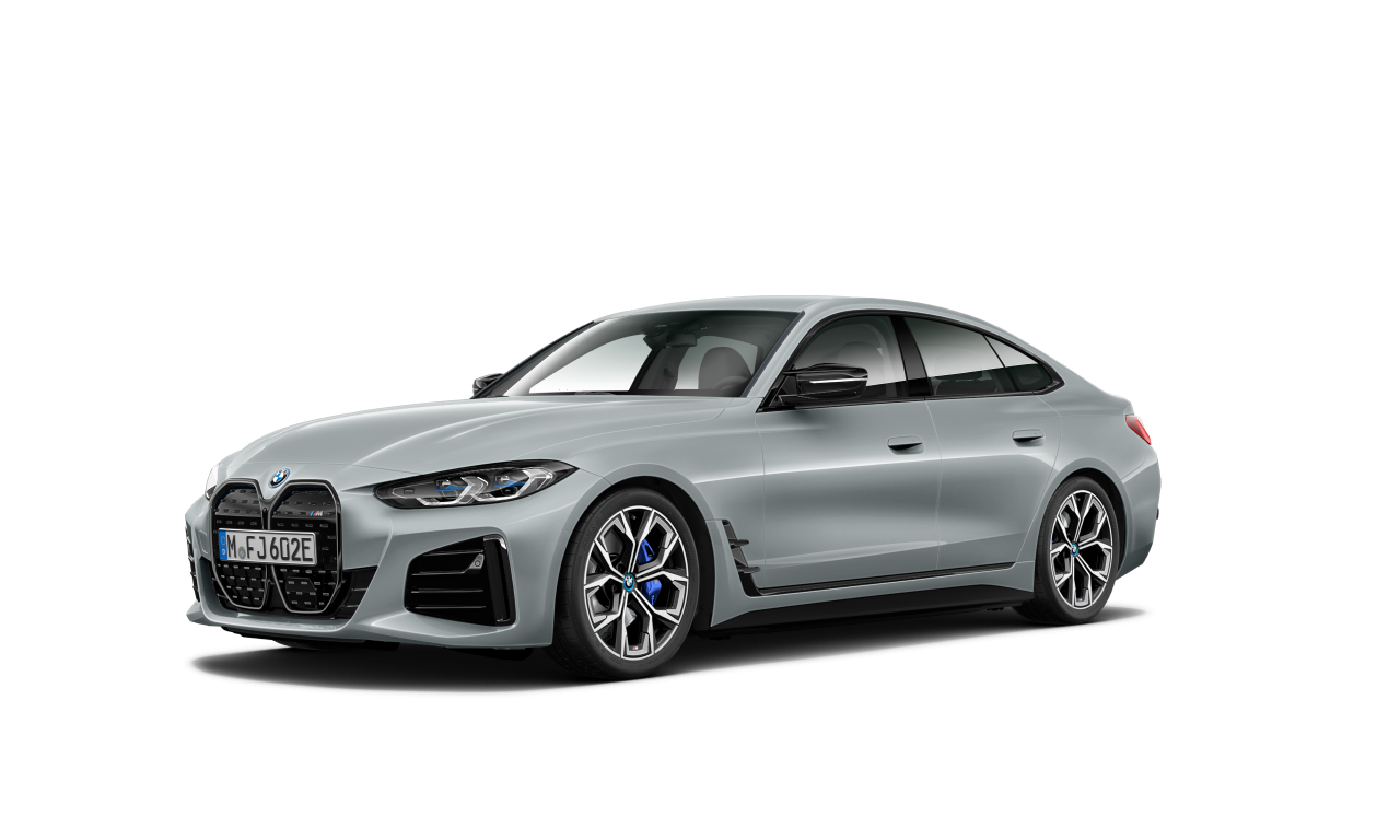 Exterior of BMW i4 M50 (G26), VIN WBY31AW050FM88655