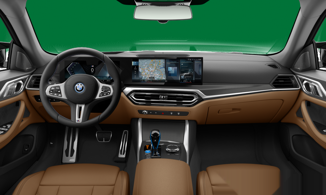 Interior of BMW i4 M50 (G26), VIN WBY31AW080FN36567