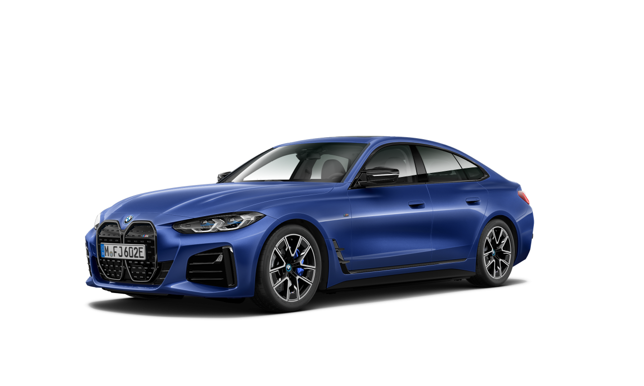 Exterior of BMW i4 M50 (G26), VIN WBY31AW08PFN70325