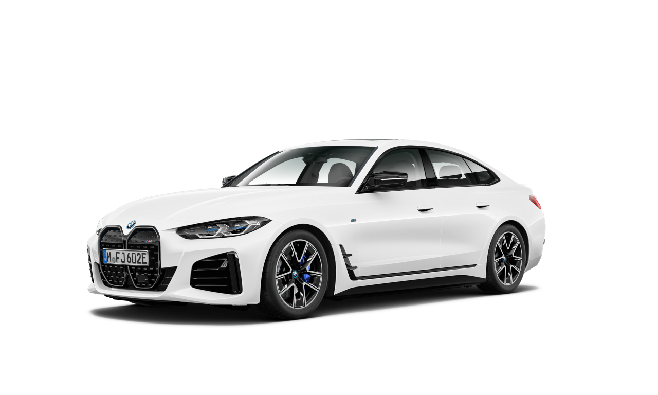Exterior of BMW i4 M50 (G26), VIN WBY31AW08PFP25455