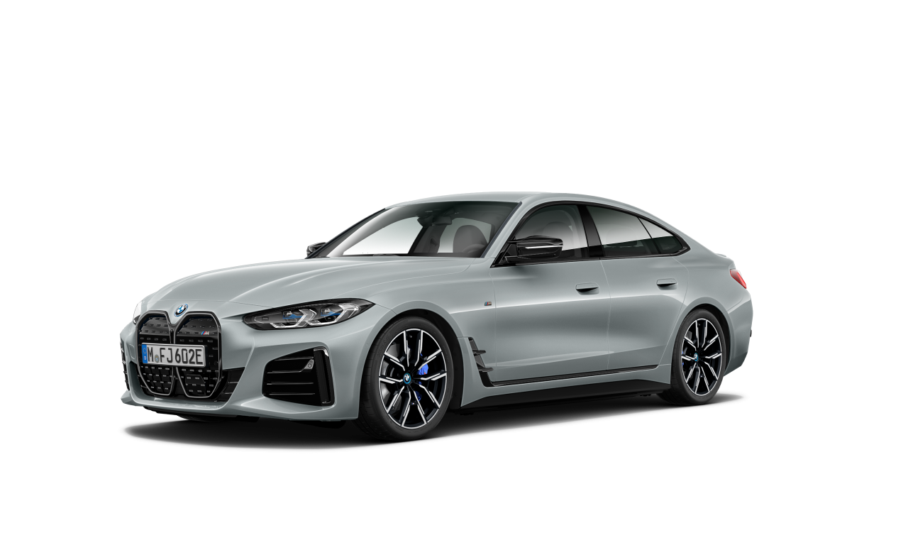 Exterior of BMW i4 M50 (G26), VIN WBY31AW08RFR88984