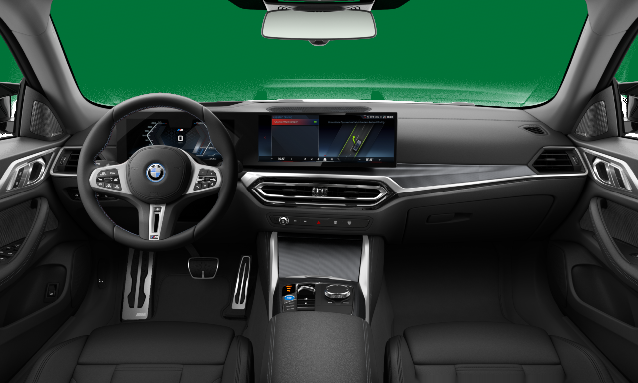Interior of BMW i4 M50 (G26), VIN WBY31AW08RFR88984