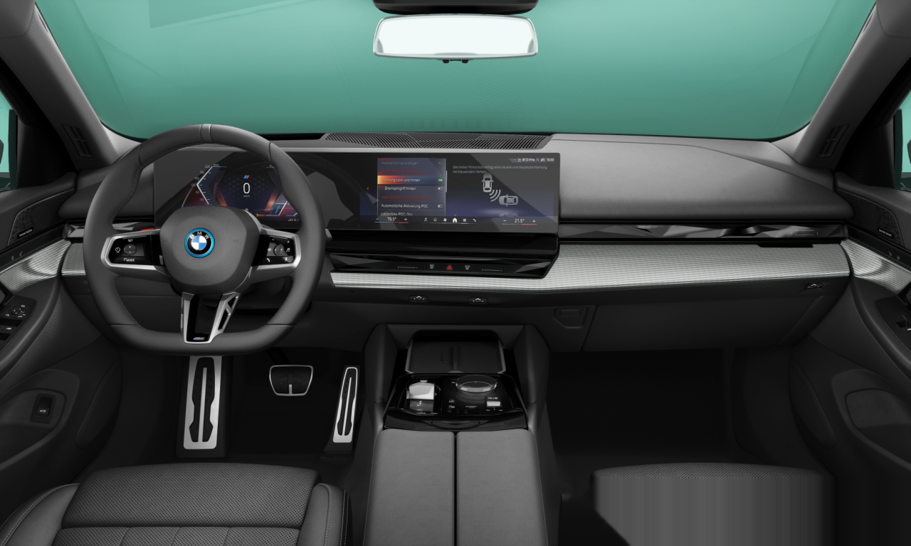 Interior of BMW i5 eDrive40 (G60), VIN WBY31FK040CS50932