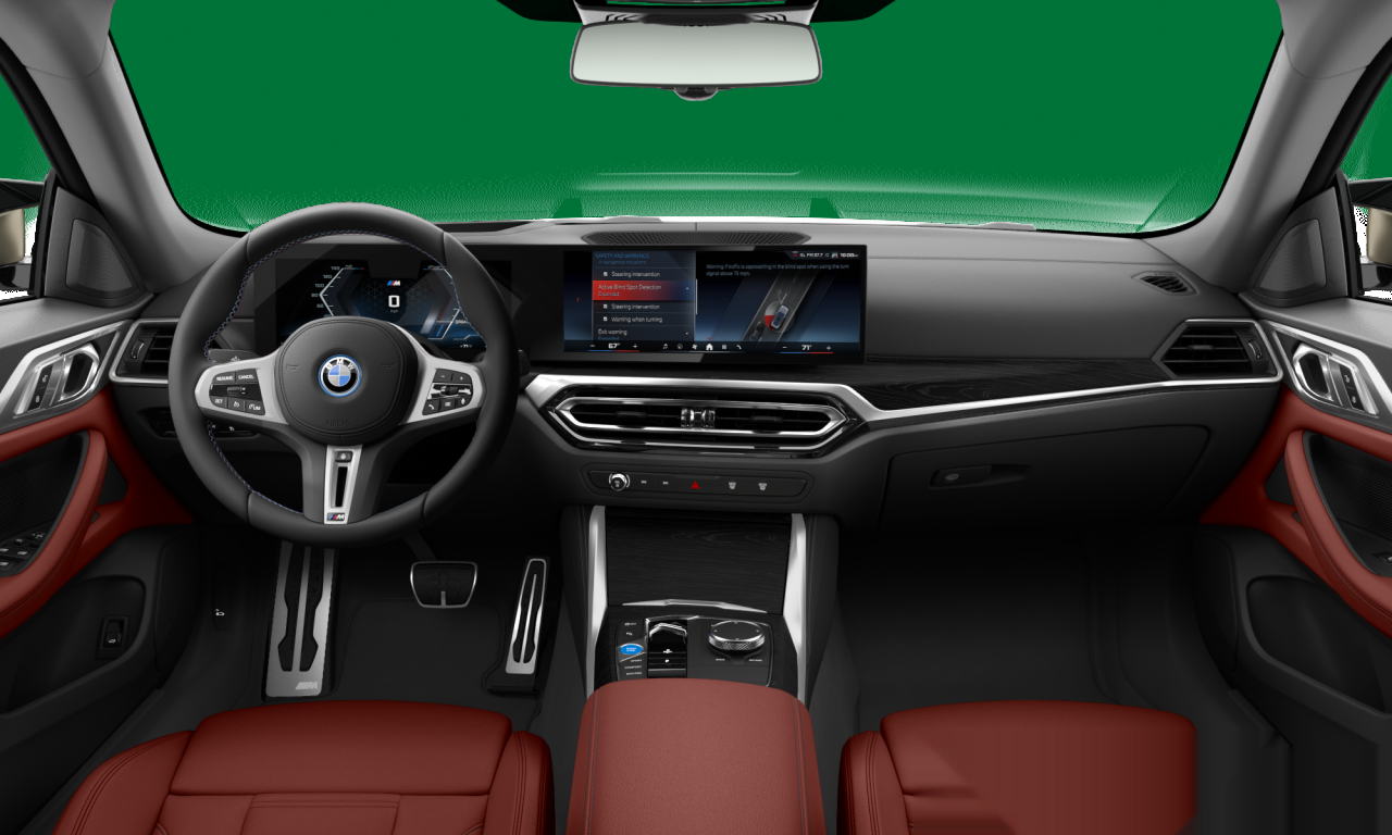 Interior of BMW i4 M50 (G26), VIN WBY33AW06PFP83672