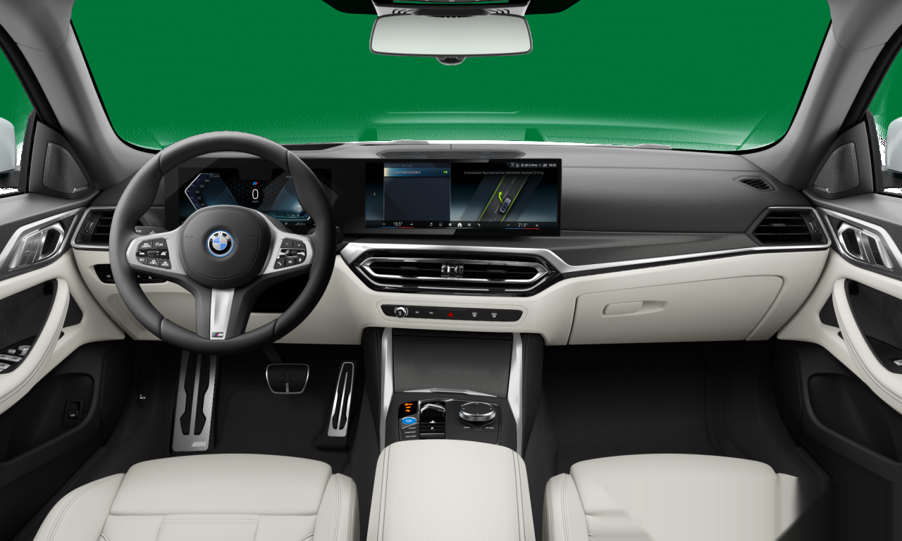 Interior of BMW i4 eDrive40 (G26), VIN WBY71AW00RFS61999