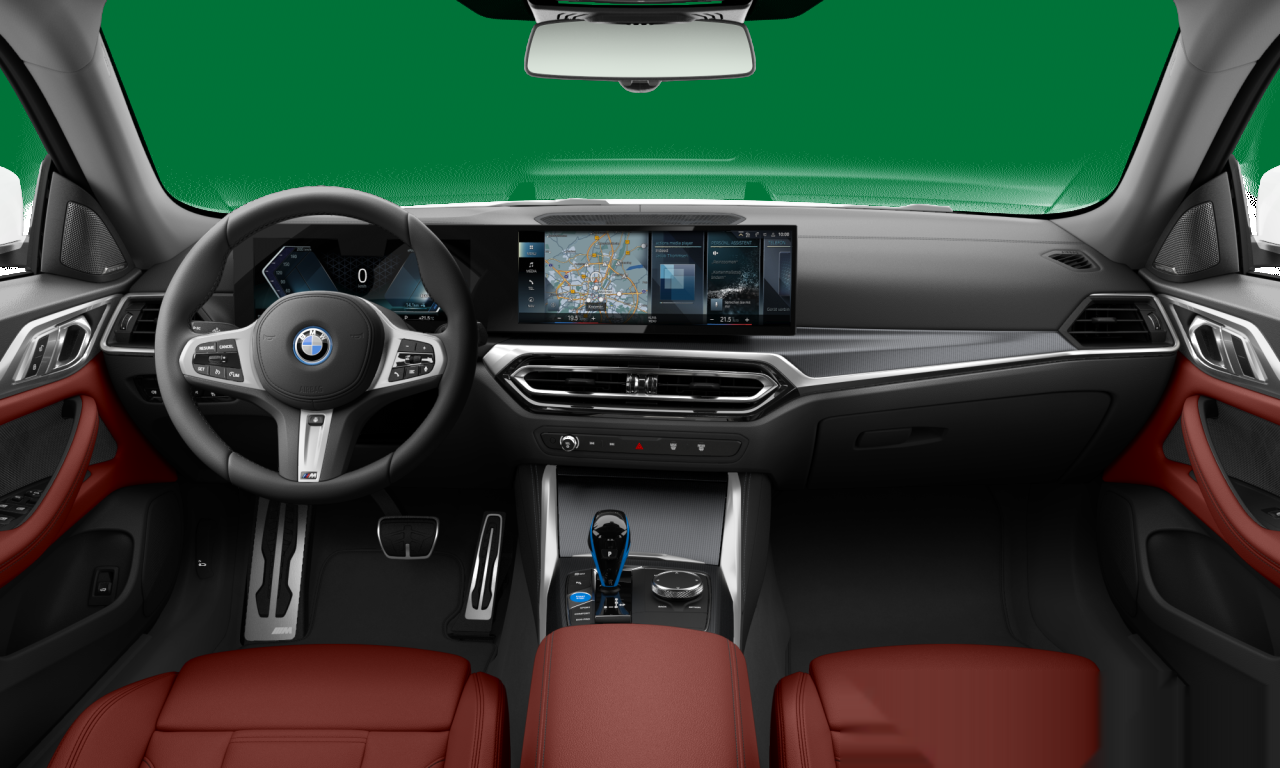 Interior of BMW i4 eDrive40 (G26), VIN WBY71AW040FN08315