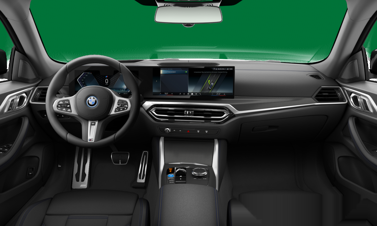 Interior of BMW i4 eDrive40 (G26), VIN WBY71AW060FR72030
