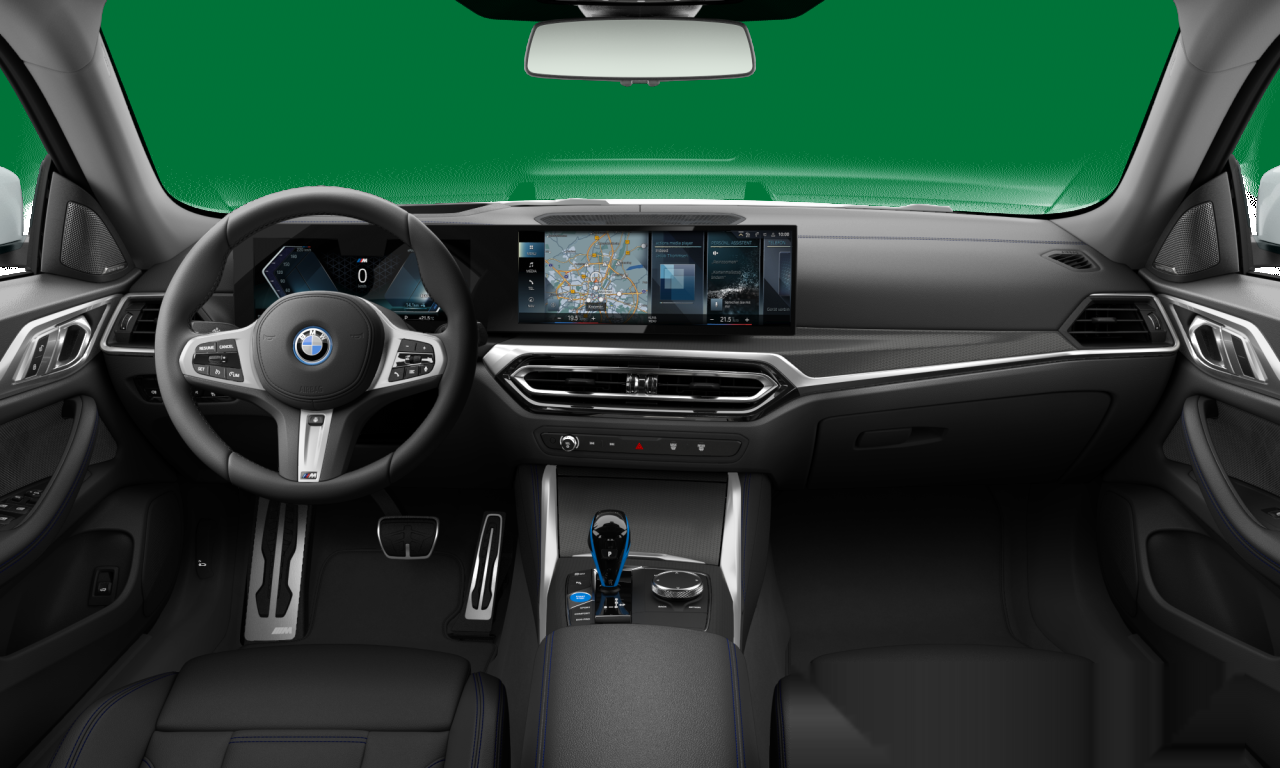 Interior of BMW i4 eDrive40 (G26), VIN WBY72AW060FP63982