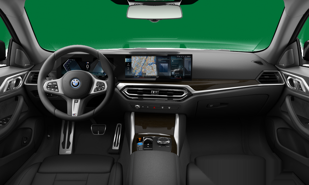 Interior of BMW i4 eDrive40 (G26), VIN WBY73AW00PFP87539