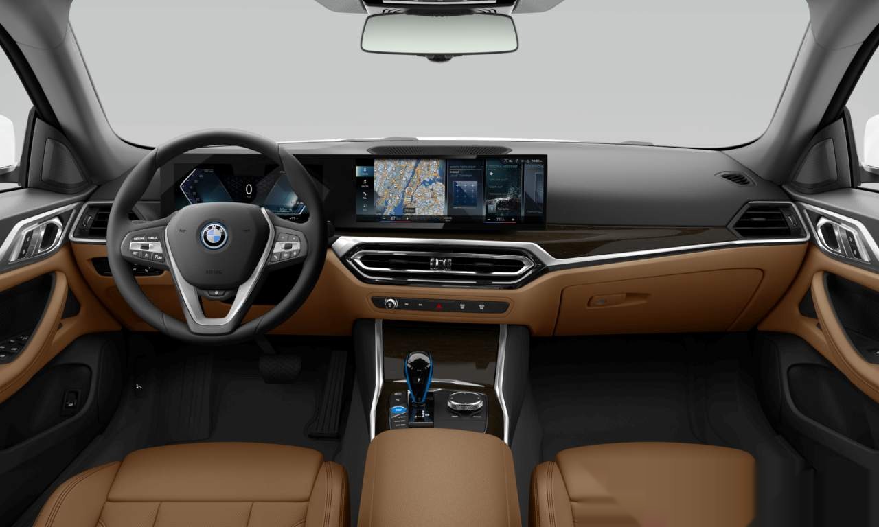 Interior of BMW i4 eDrive40 (G26), VIN WBY73AW05PFN43627