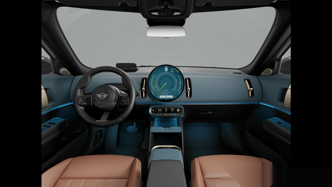 Interior of BMW MINI S ALL4 (U25), VIN WMW22GA0907P53010
