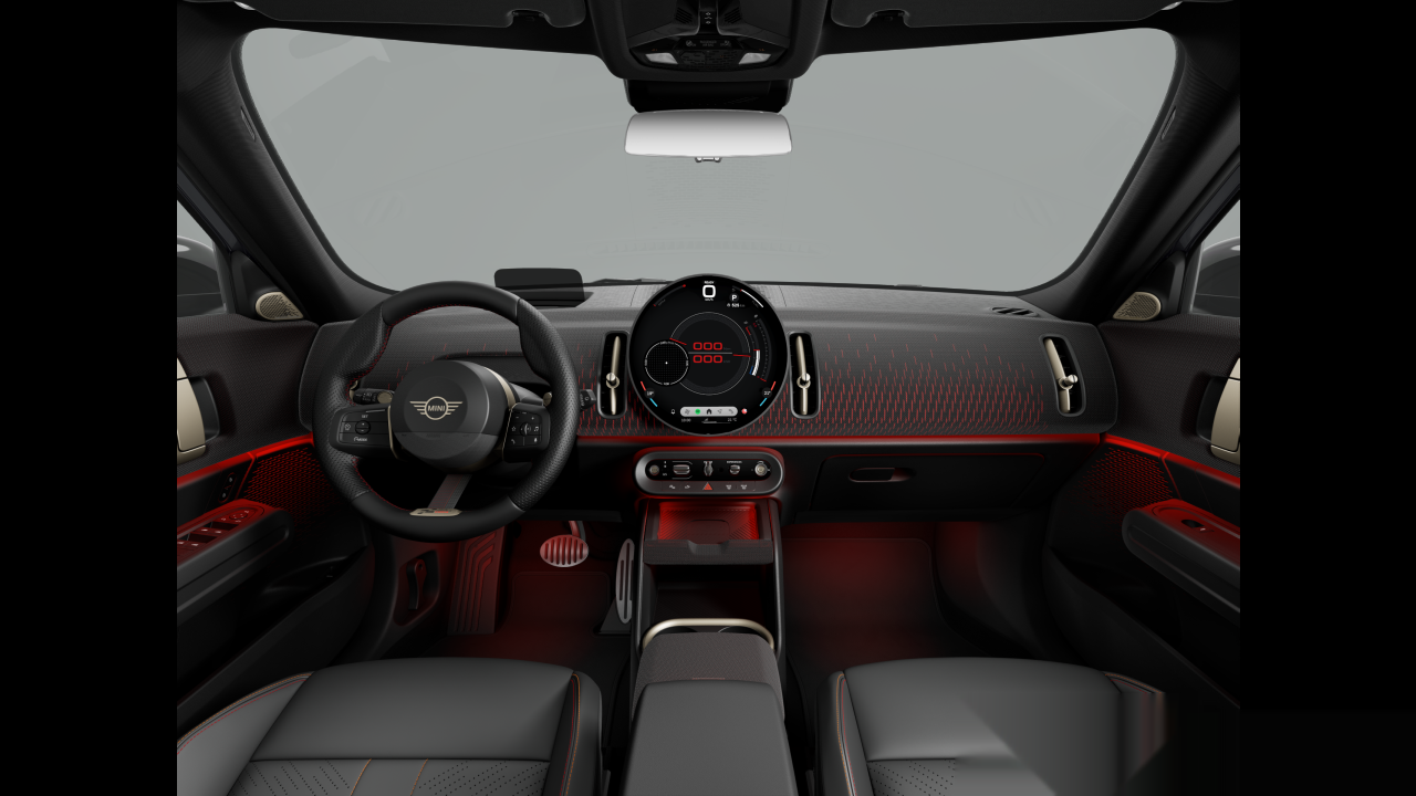 Interior of BMW MINI John Cooper Works ALL4 (U25), VIN WMW32GA0007R99805