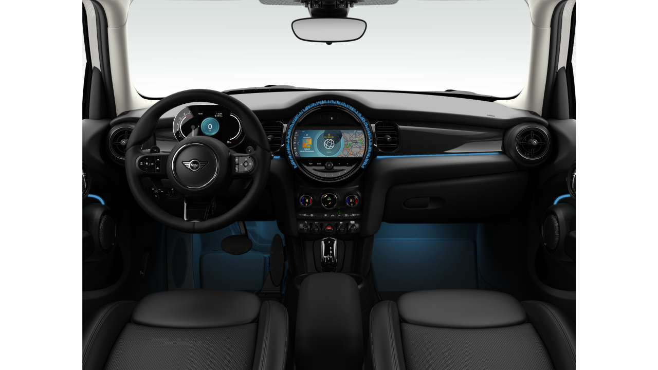 Interior of BMW MINI Cooper S (F55 (MUE)), VIN WMW52DK0002U77503