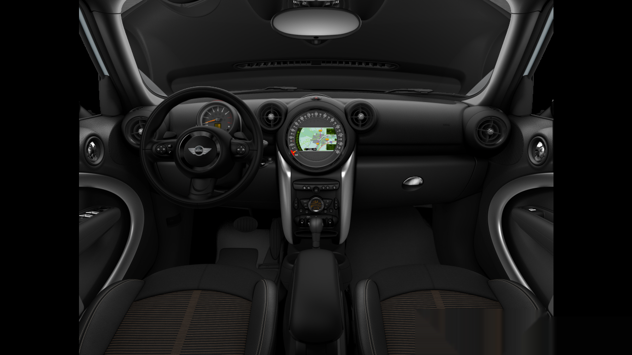 Interior of BMW MINI Cooper (R60), VIN WMWZB32030WT85936